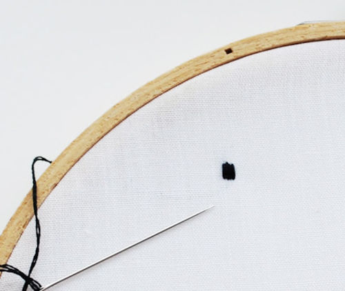finished satin stitch tutorial