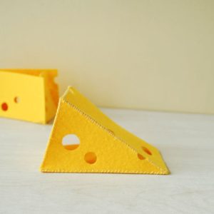 felt swiss cheese pattern